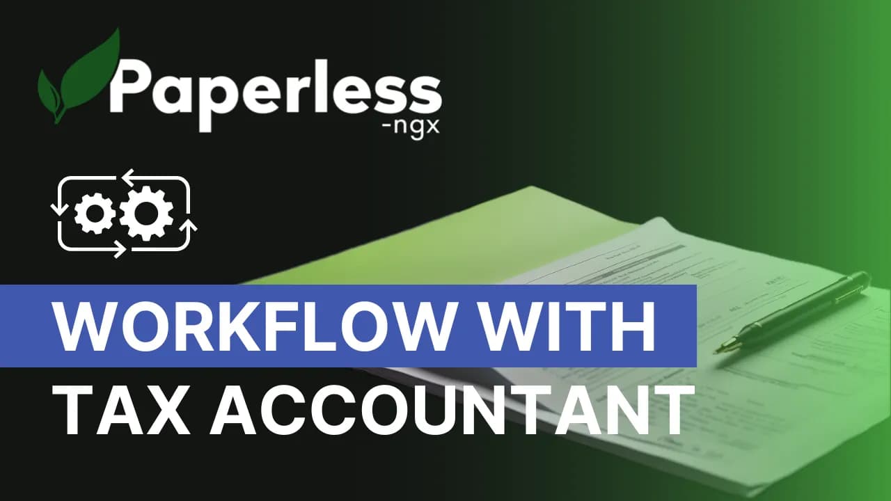 Paperless-ngx workflow with tax accountant