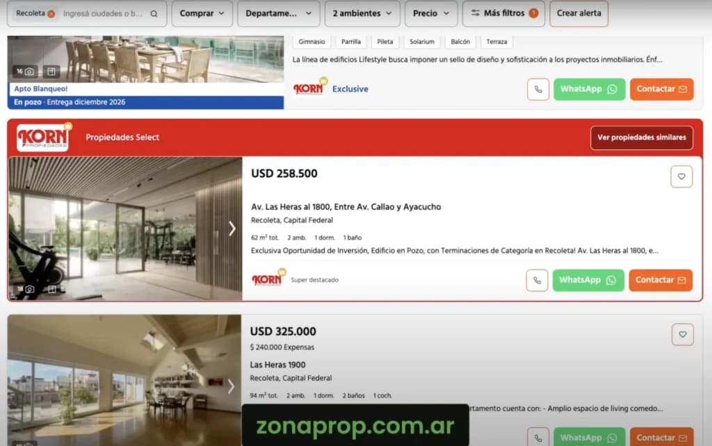 Zonaprop real estate listings